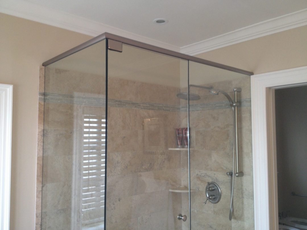 Glass Enclosed Shower Image